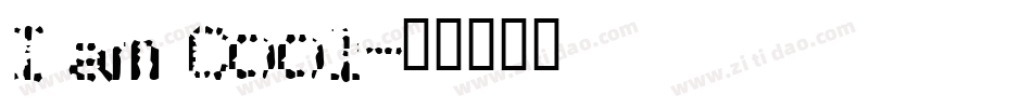 I am Cool字体转换